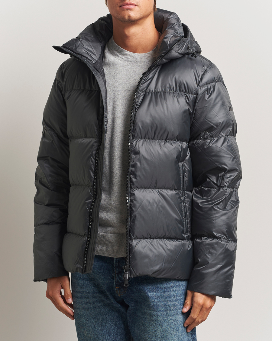 Heren | Jassen | J.Lindeberg | Daryl Down Hooded Jacket Asphalt
