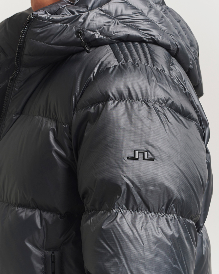 Heren | Jassen | J.Lindeberg | Daryl Down Hooded Jacket Asphalt