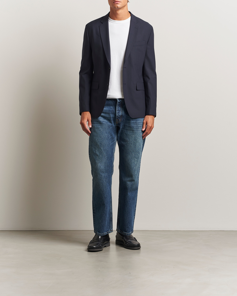 Heren | Blazers | J.Lindeberg | Hopper Bi Stretch Blazer Navy