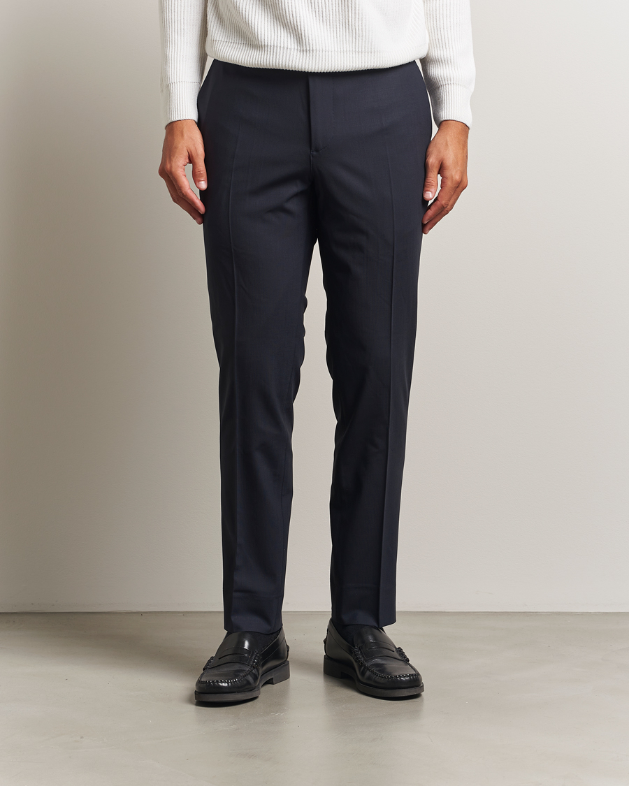 Heren | Broeken | J.Lindeberg | Grant Bi Stretch Trousers Navy