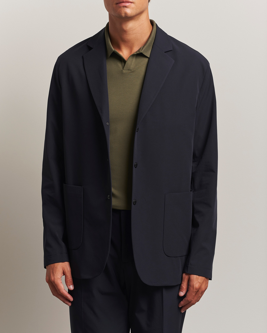 Heren | Blazers | J.Lindeberg | Barry WR Tech Blazer Navy
