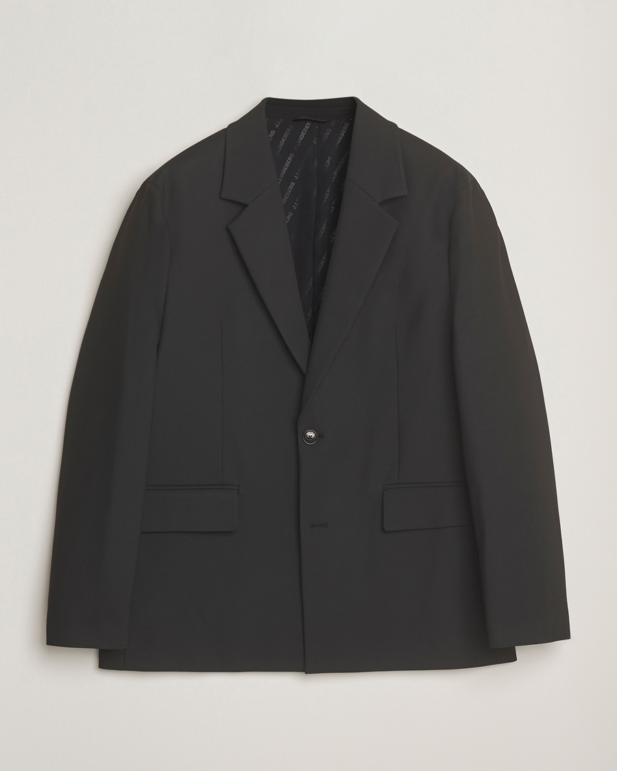Heren | Blazers | J.Lindeberg | Andre Compact Stretch Blazer Black