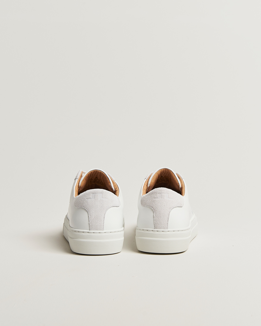 Heren | Sneakers | J.Lindeberg | Art Signature Leather/Suede Sneaker White
