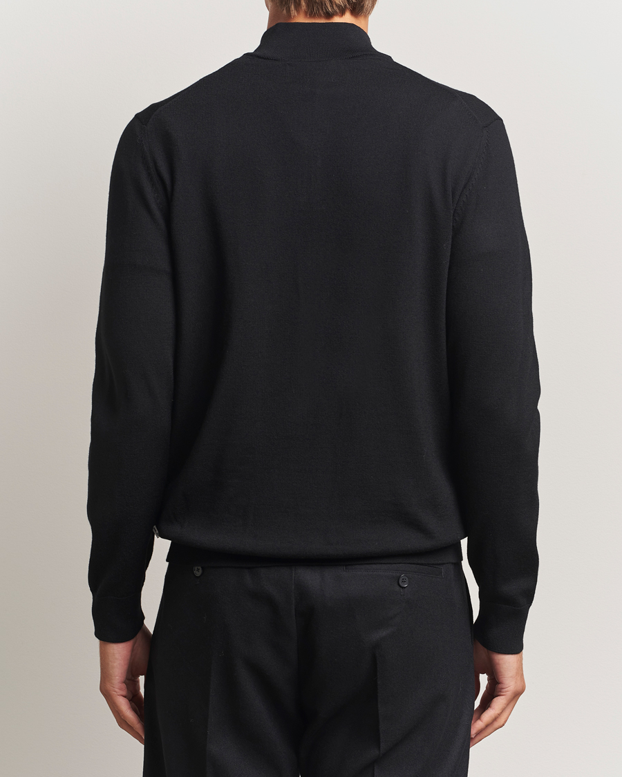 Heren | Truien | NN07 | Sergio Merino Half Zip Black