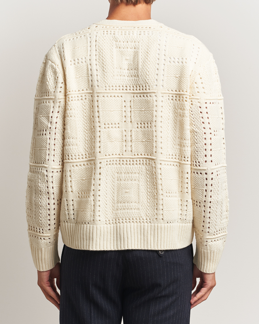 Heren | Truien | NN07 | Tobias Knitted Cardigan Ivory