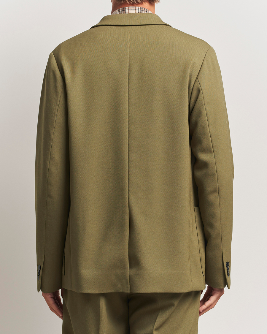 Heren | Blazers | NN07 | Jordin Wool Double Breasted Blazer Firene Green
