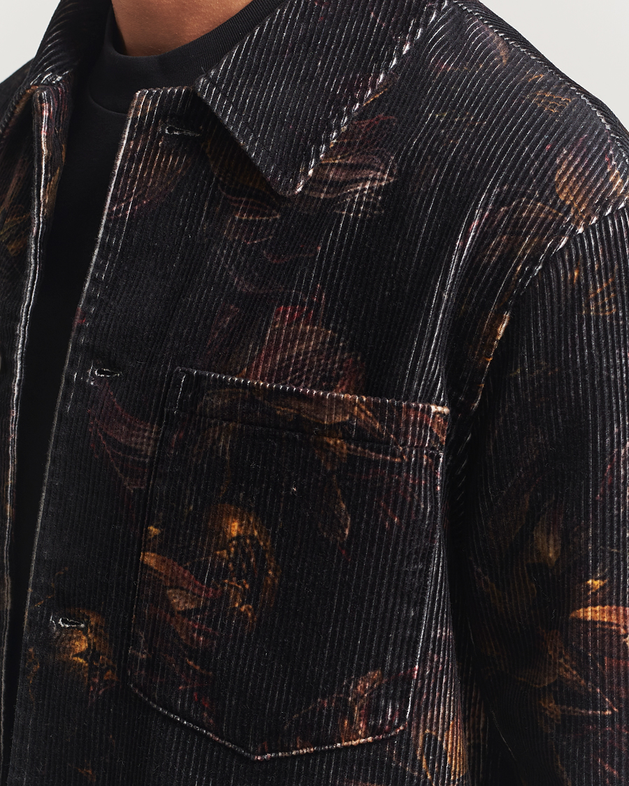 Heren | Overhemden | NN07 | Blaze Printed Corduroy Overshirt Multi