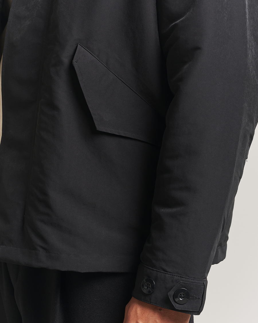 Heren | Jassen | NN07 | Sophus Nylon Bomber Jacket Black