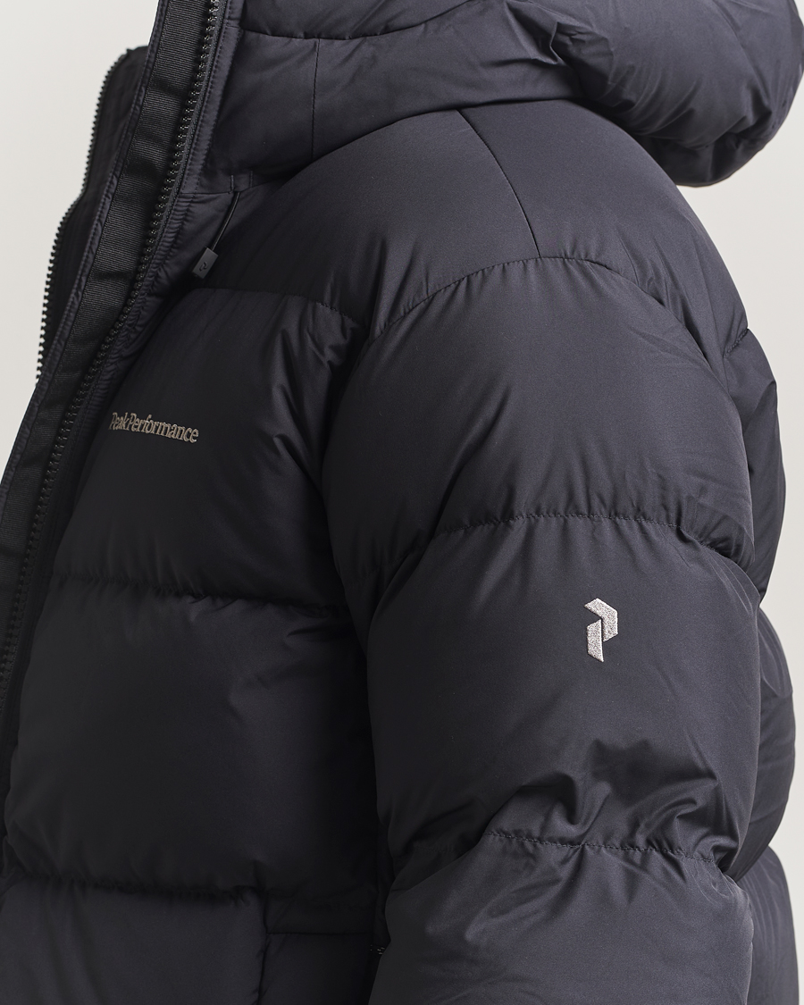 Heren | Jassen | Peak Performance | Rivel Down Hooded Jacket Black
