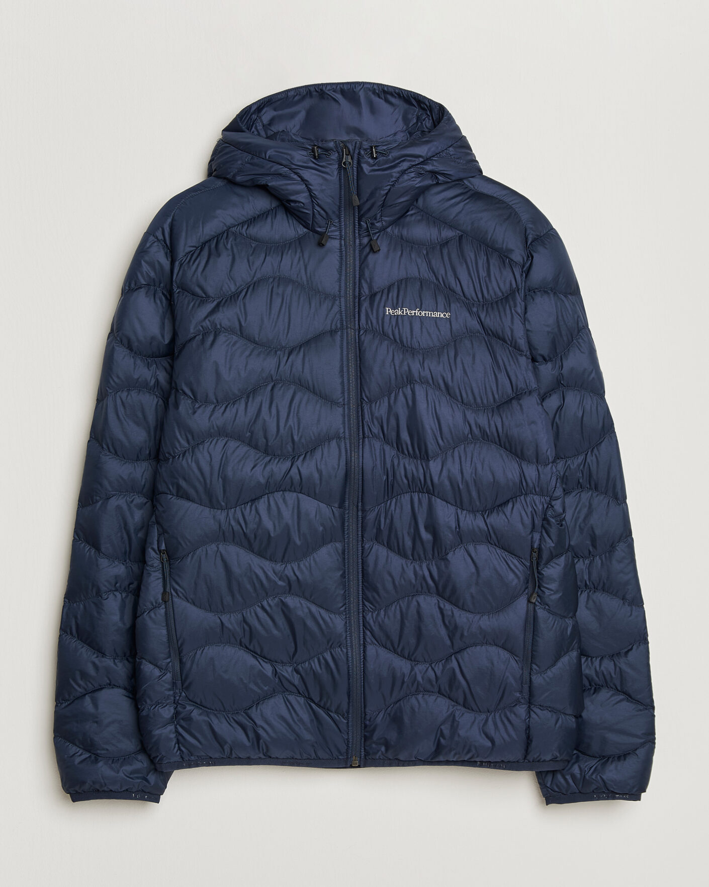 Heren | Jassen | Peak Performance | Helium Down Hooded Jacket Blue Shadow