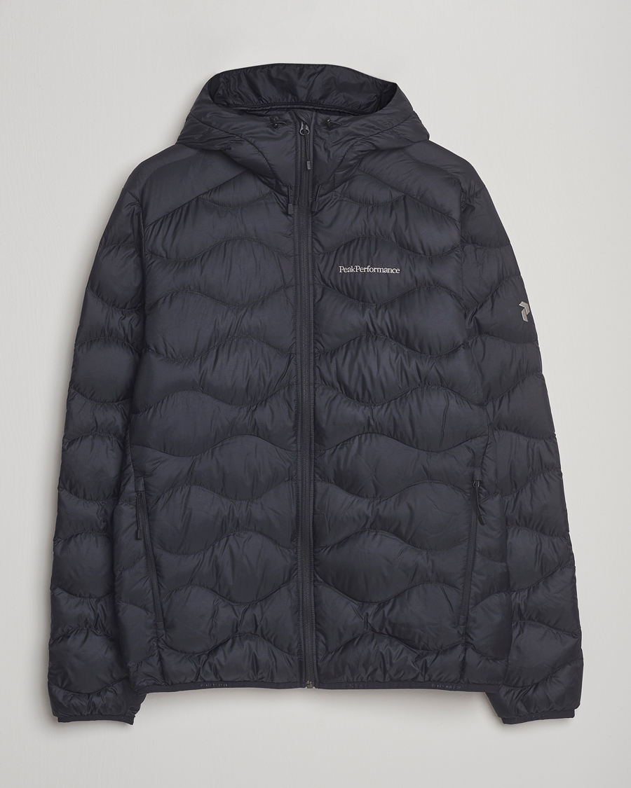 Heren | Jassen | Peak Performance | Helium Down Hooded Jacket Black