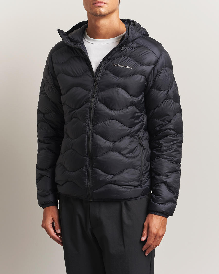 Heren | Jassen | Peak Performance | Helium Down Hooded Jacket Black