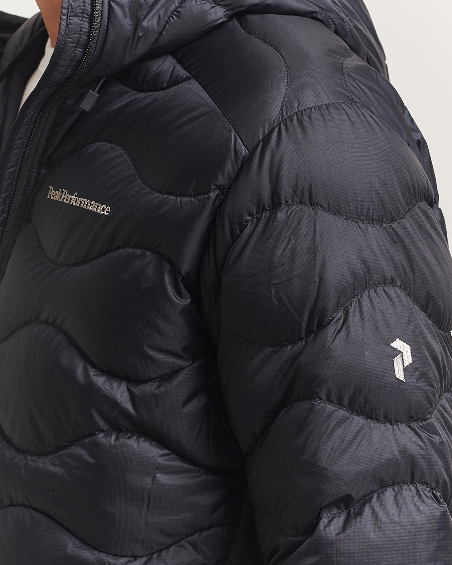 Heren | Jassen | Peak Performance | Helium Down Hooded Jacket Black