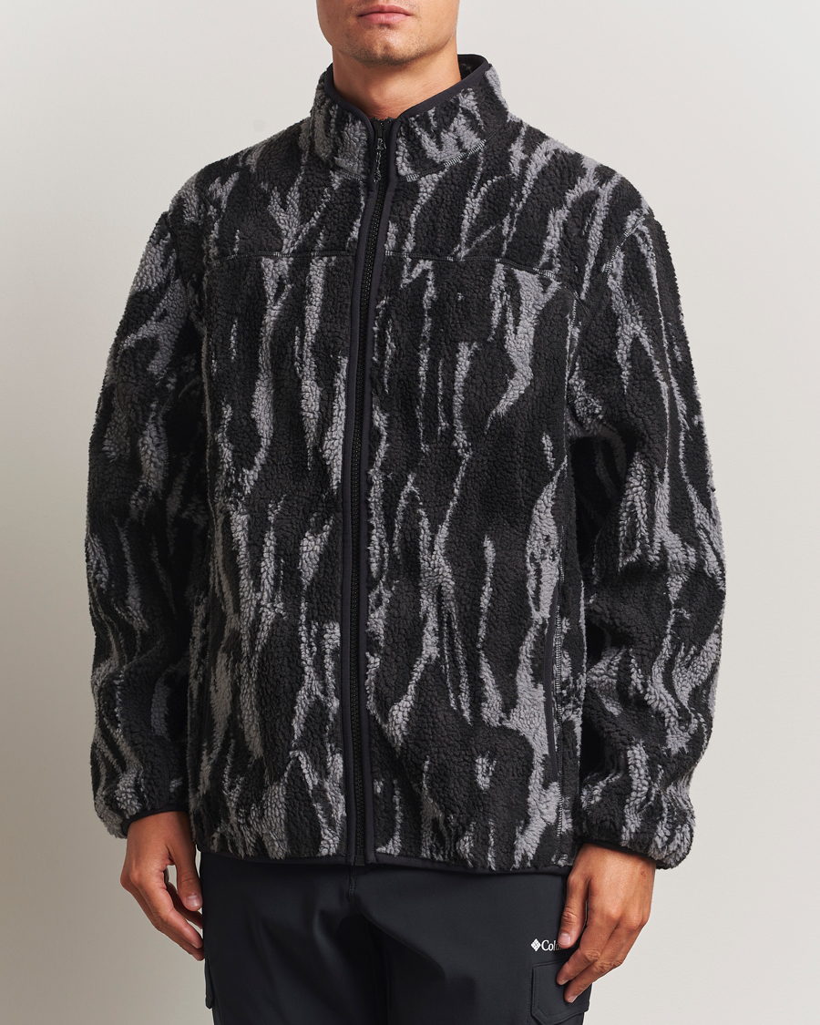 Heren | Truien | Peak Performance | Graphic Heavy Pile Full Zip Winter Shard