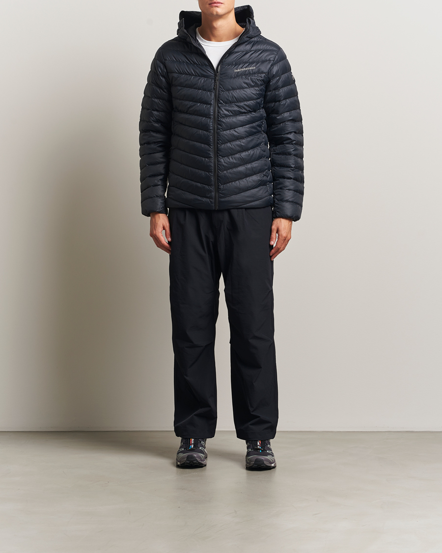 Heren | Jassen | Peak Performance | Frost Down Hooded Jacket Black