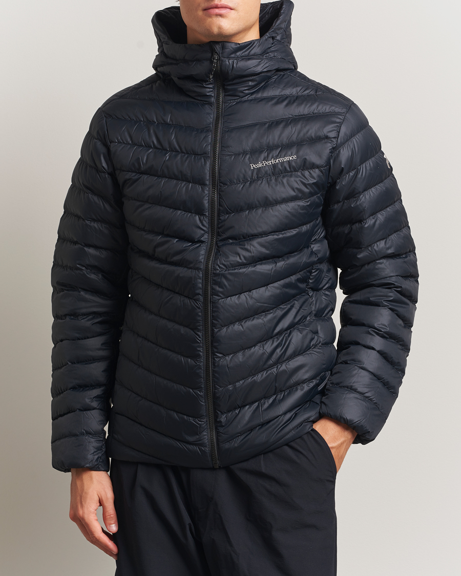 Heren | Jassen | Peak Performance | Frost Down Hooded Jacket Black