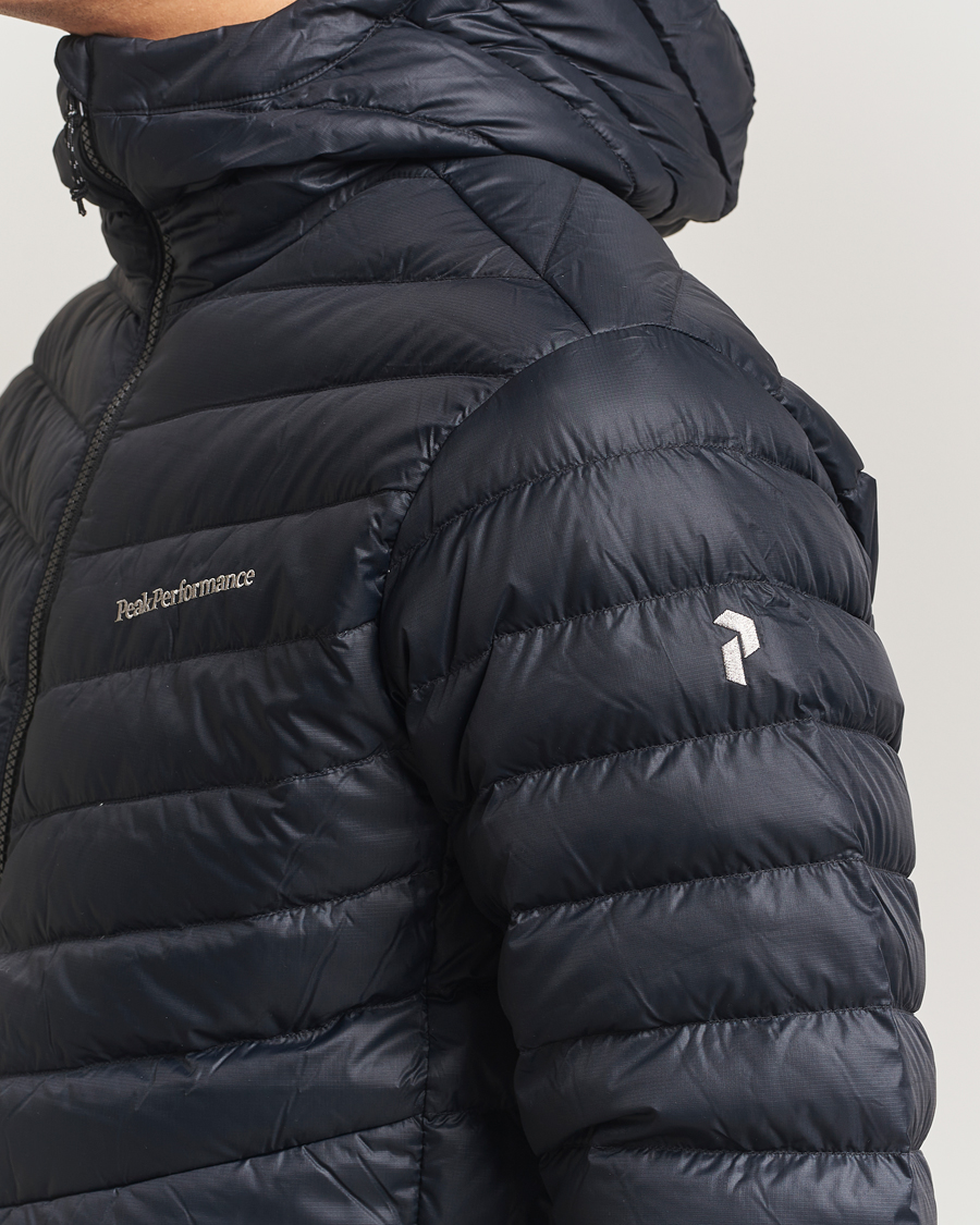 Heren | Jassen | Peak Performance | Frost Down Hooded Jacket Black