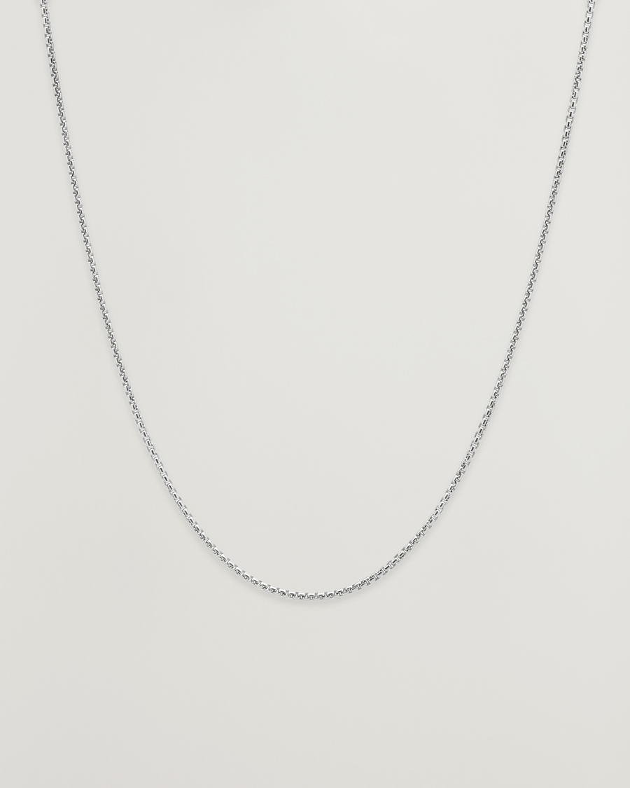 Heren | Sieraden | Tom Wood | Lee Chain Slim Silver