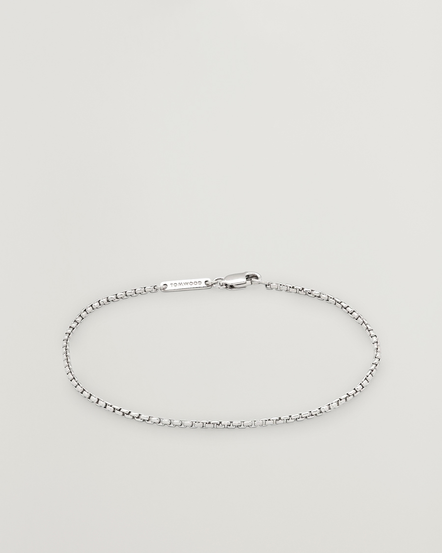 Heren | Sieraden | Tom Wood | Lee Bracelet Slim Silver