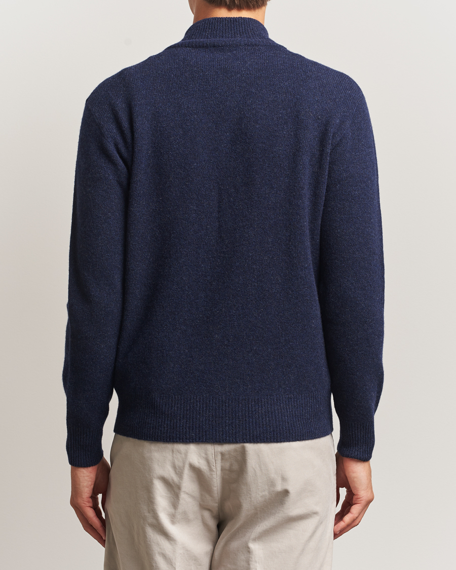 Heren | Truien | Altea | Shetland Cardigan Navy