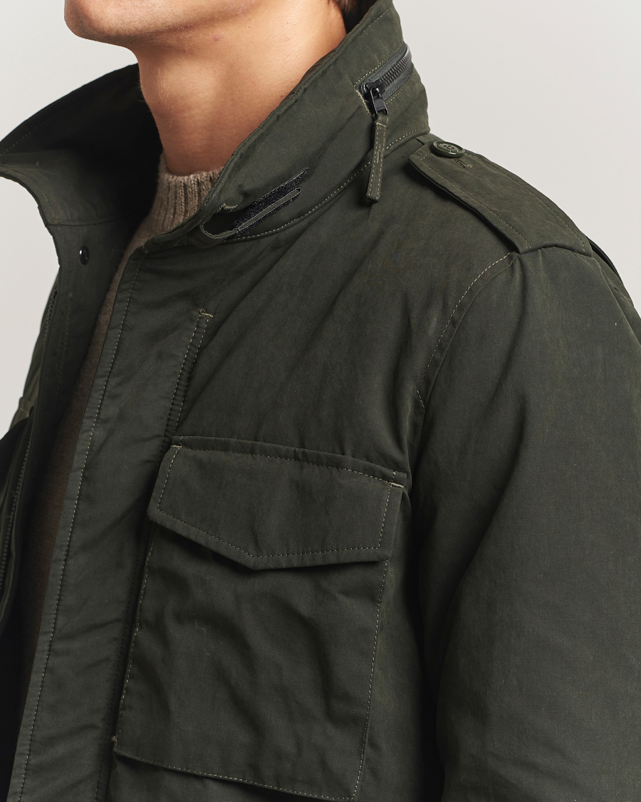 Heren | Jassen | Aspesi | Minifield Cotton Field Jacket Military