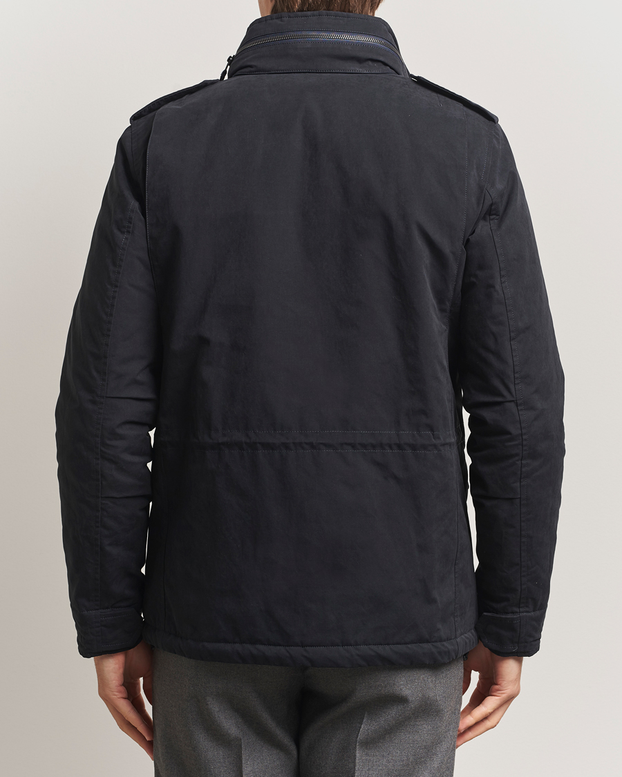Heren | Jassen | Aspesi | Minifield Cotton Field Jacket Navy