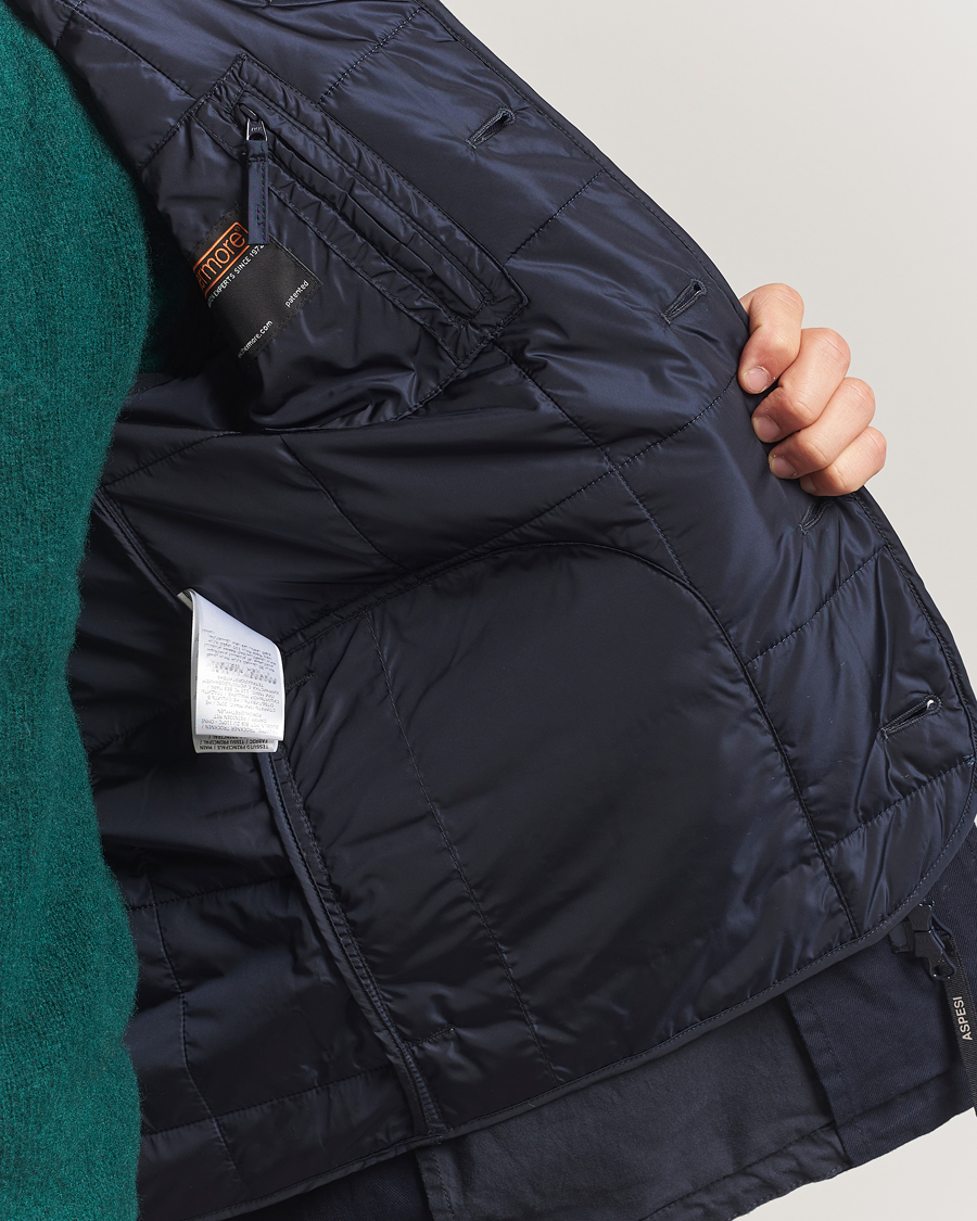Heren | Jassen | Aspesi | Lined Cotton Field Jacket Navy