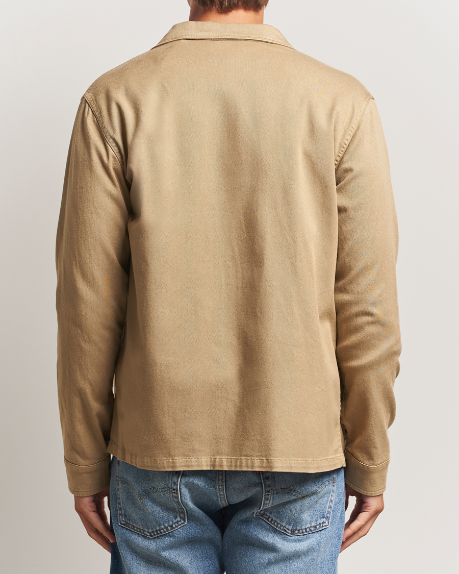 Heren | Overhemden | Aspesi | Twill Cotton Overshirt Beige