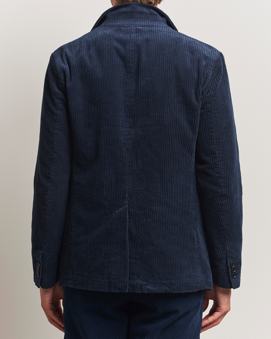 Heren | Blazers | Aspesi | Corduroy Blazer Navy