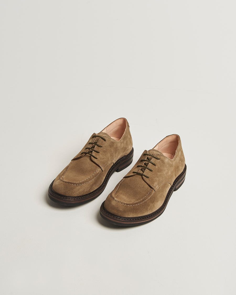 Heren | Derby schoenen | Astorflex | Carlflex Moc Toe Stone Suede