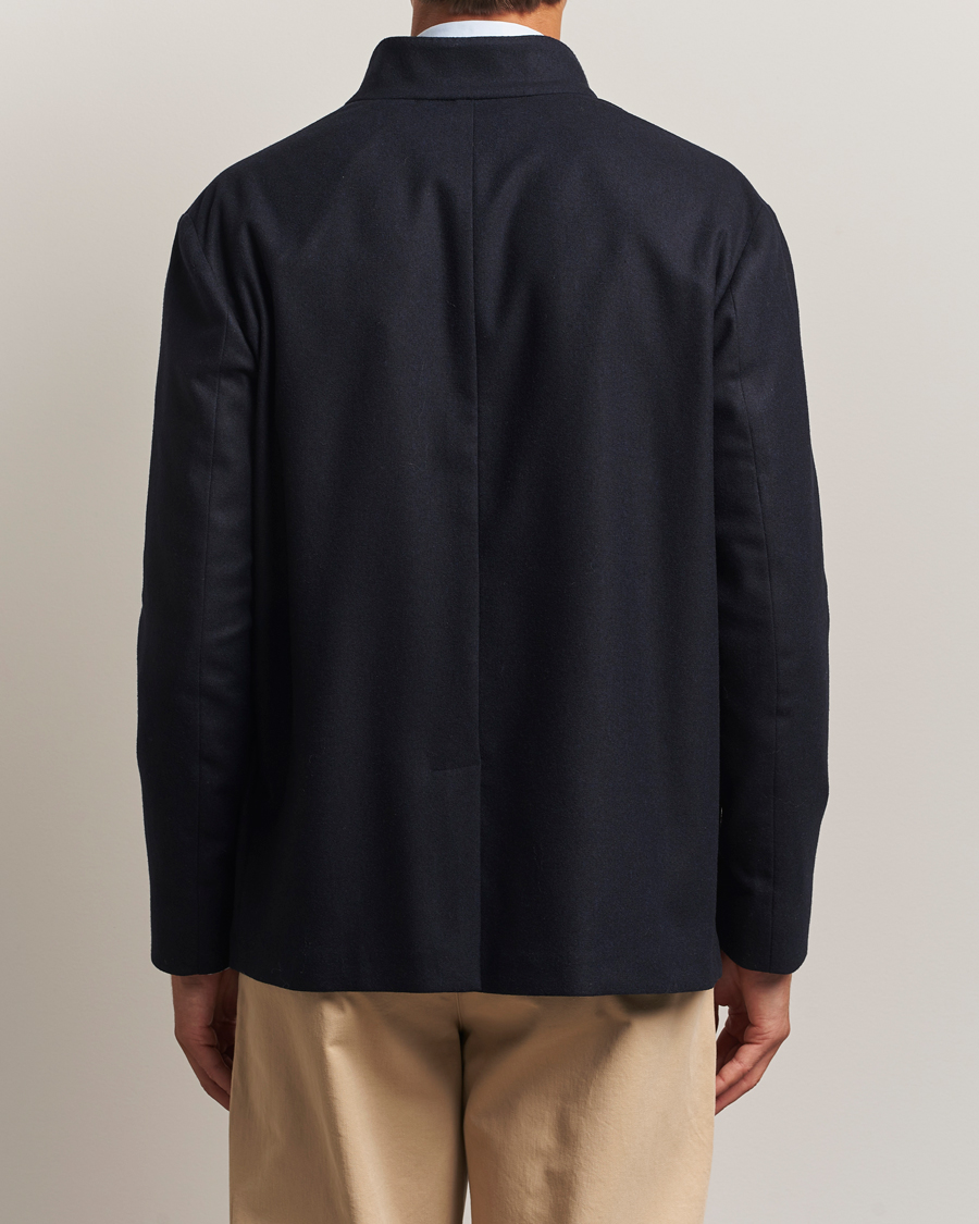 Heren | Jassen | Boglioli | Flannel Painter Jacket Navy