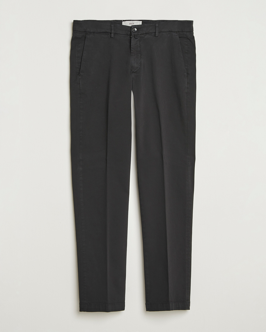 Heren | Broeken | Briglia 1949 | Soho Tailored Easy Fit Chino Black