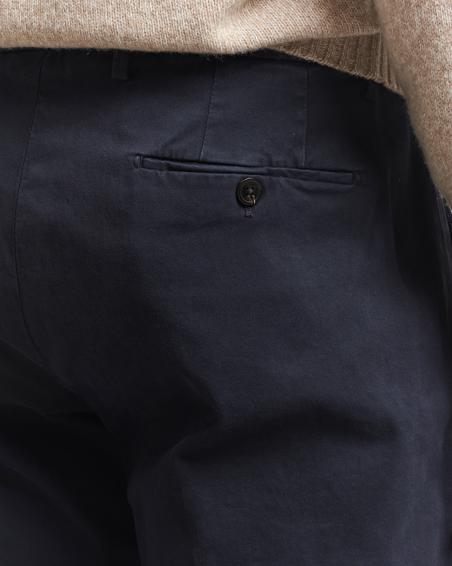 Heren | Broeken | Briglia 1949 | Soho Tailored Easy Fit Chino Navy