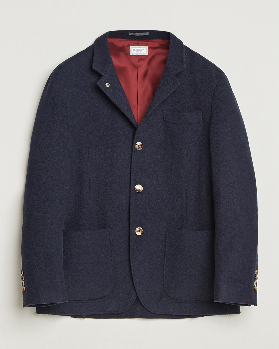 Heren | Jassen | Brunello Cucinelli | Cashmere City Jacket Navy