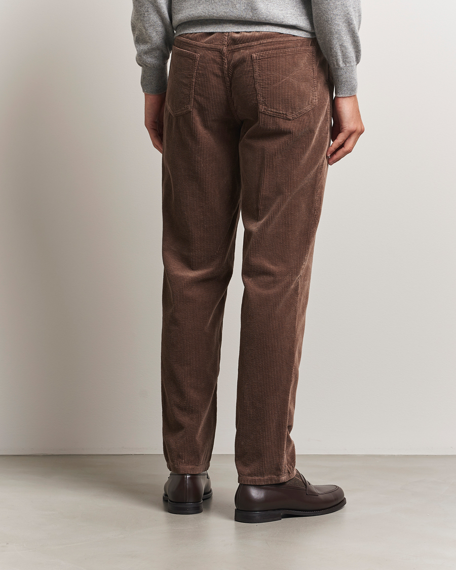 Heren | Broeken | Brunello Cucinelli | Leisure Fit Corduroy 5-Pocket Pants Taupe