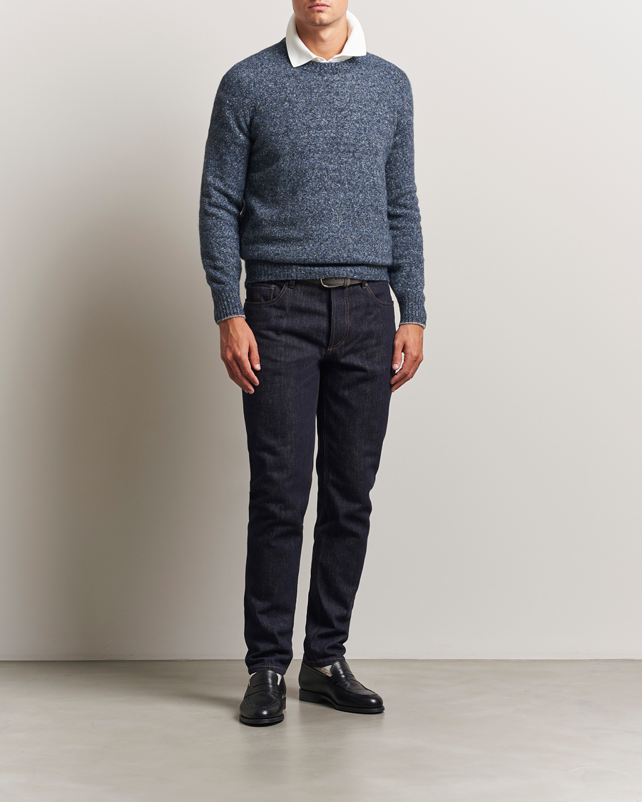 Heren | Jeans | Brunello Cucinelli | Traditional Fit Jeans Dark Indigo
