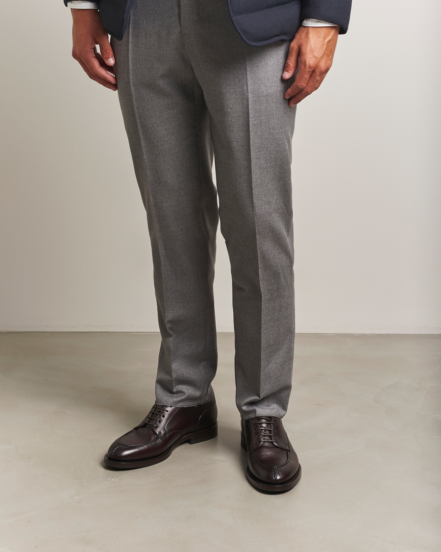 Heren | Truien | Brunello Cucinelli | Cashmere Rib Crew Neck Sweater Pearl Grey