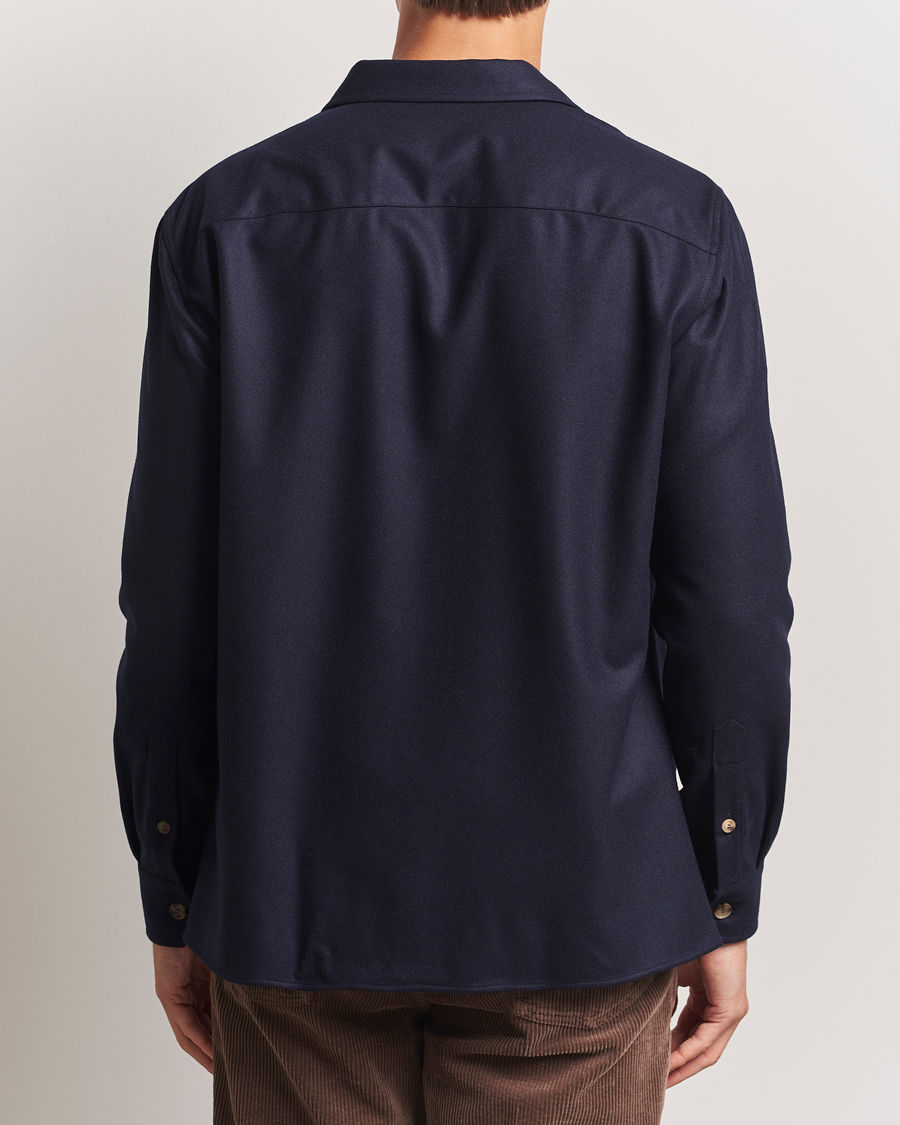 Heren | Jassen | Brunello Cucinelli | Double Pocket Overshirt Navy
