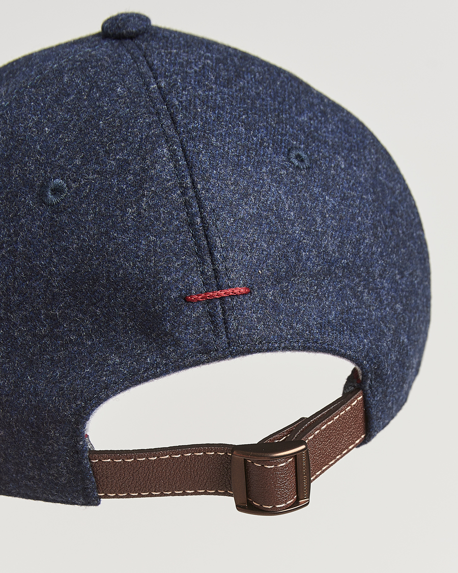 Heren | Hoeden en petten | Brunello Cucinelli | Flannel Cap Navy