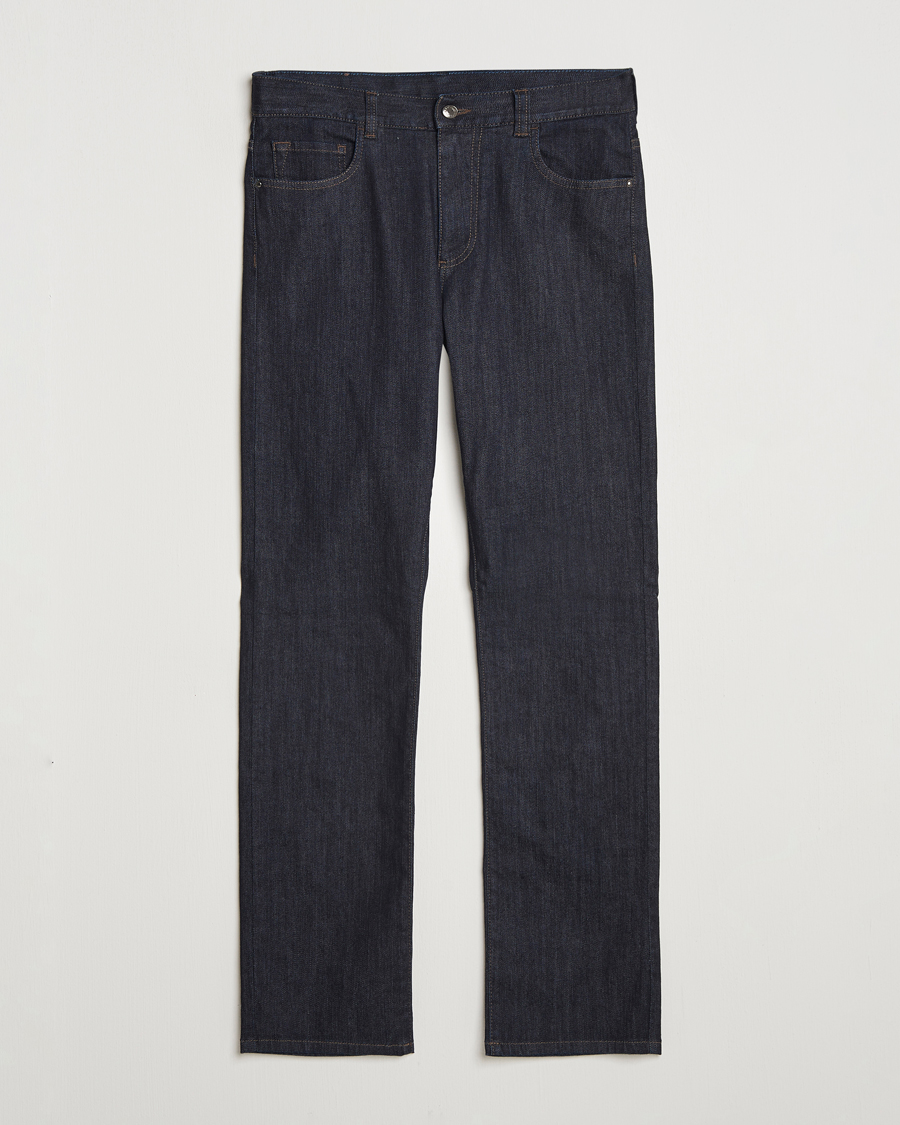 Heren | Jeans | Canali | Slim Fit Jeans Dark Rinse