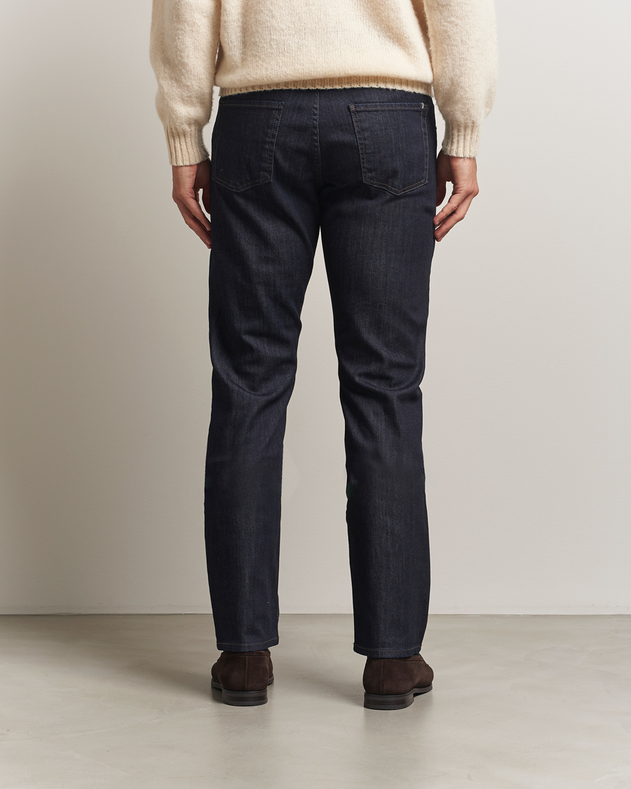 Heren | Jeans | Canali | Slim Fit Jeans Dark Rinse