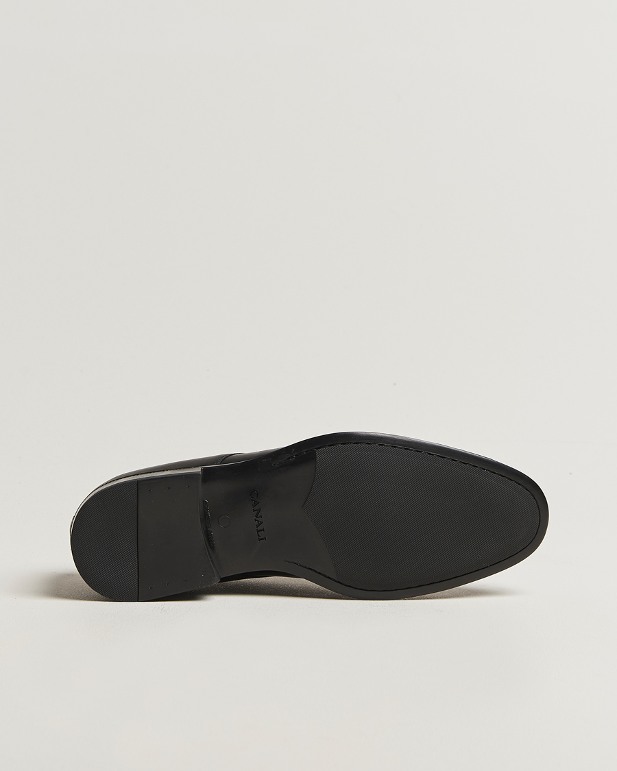 Heren | Derby schoenen | Canali | Cap Toe Derby Black Calf