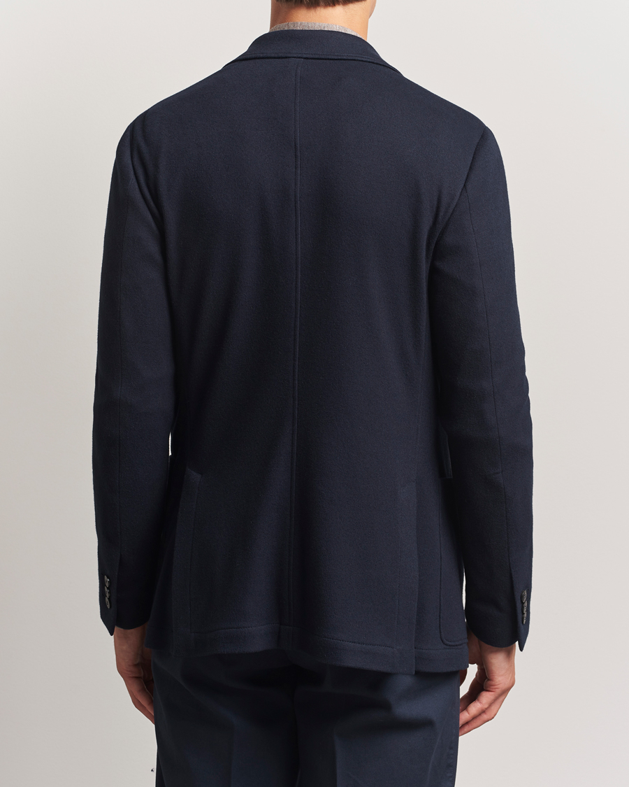 Heren | Blazers | Canali | Cotton/Cashmere Jersey Blazer Navy