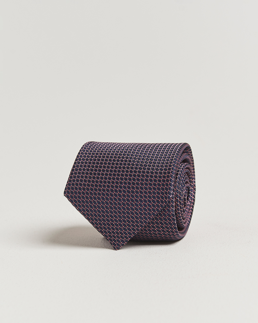 Heren | Stropdassen | Canali | 5-Fold Silk Tie Pink