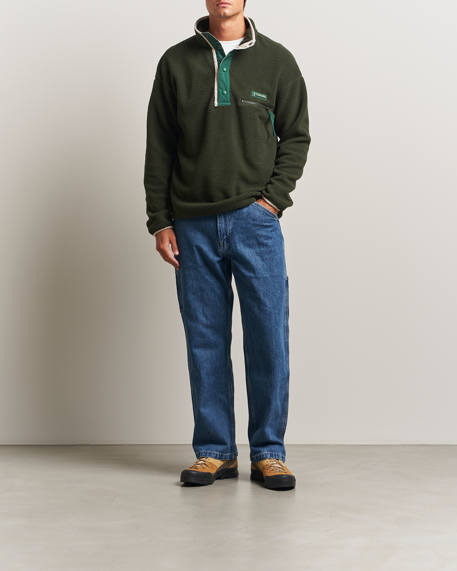 Heren | Truien | Columbia | Helvetia Half Snap Fleece Greenscape