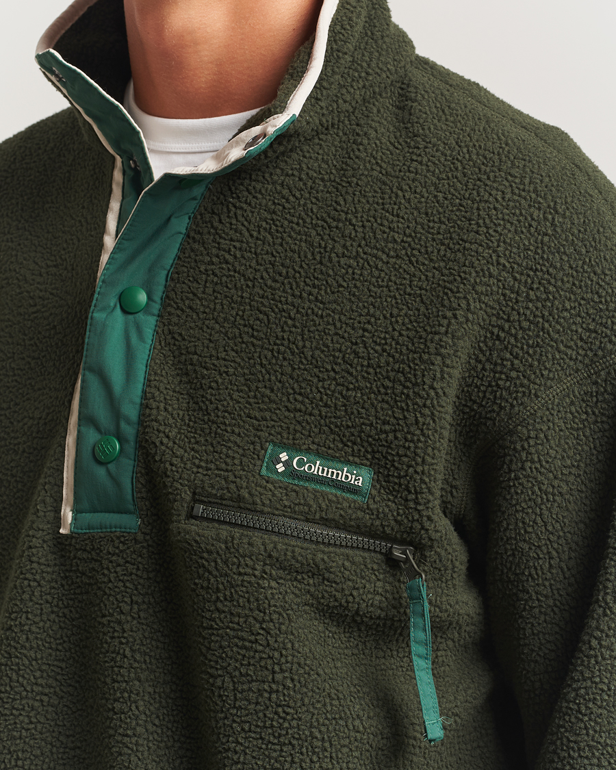 Heren | Truien | Columbia | Helvetia Half Snap Fleece Greenscape