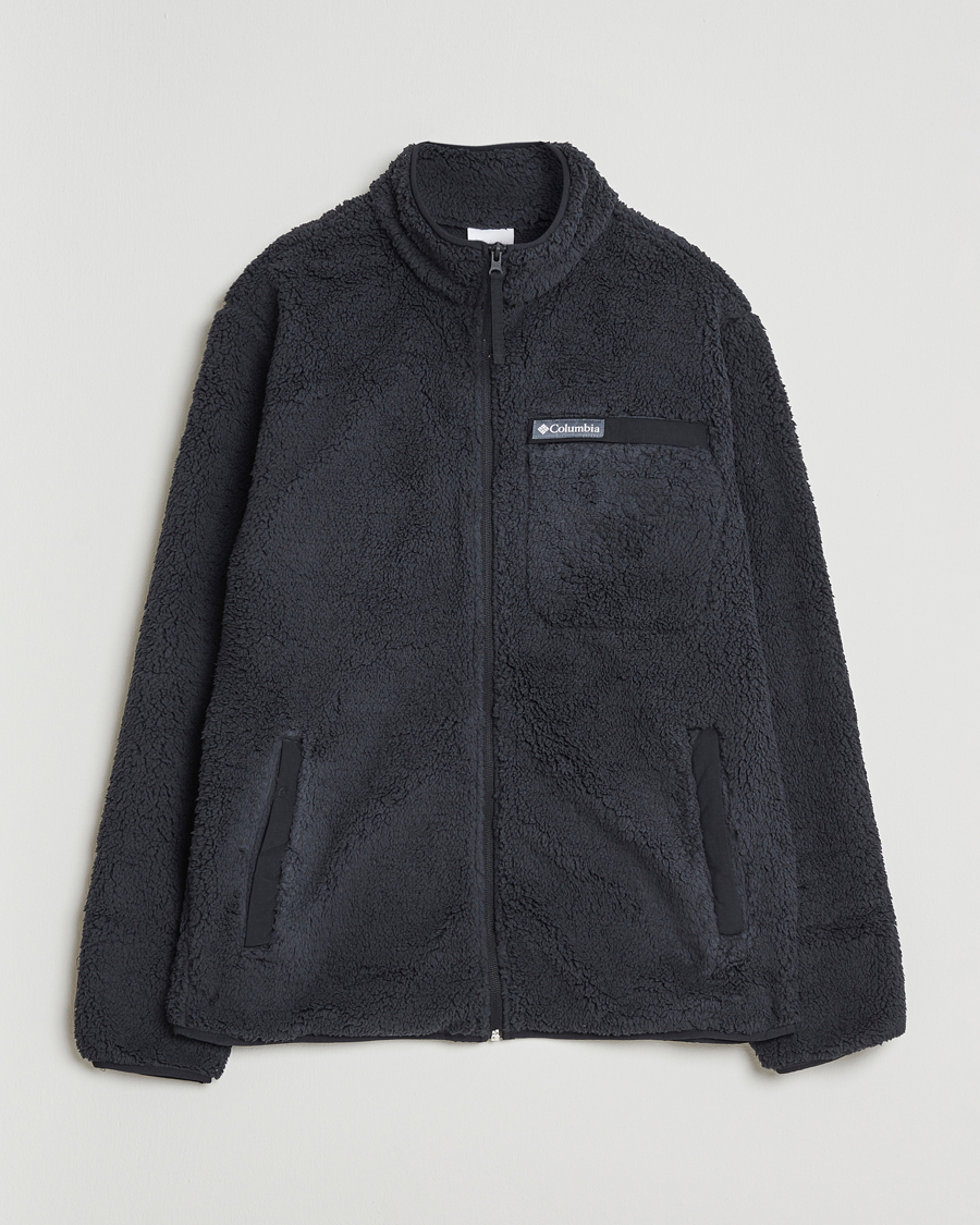 Heren | Truien | Columbia | Rugged Ridge High Pile Full Zip Black