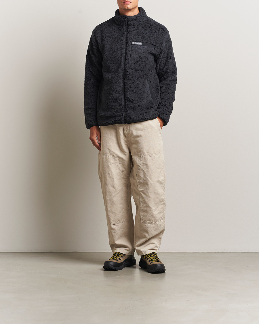 Heren | Truien | Columbia | Rugged Ridge High Pile Full Zip Black
