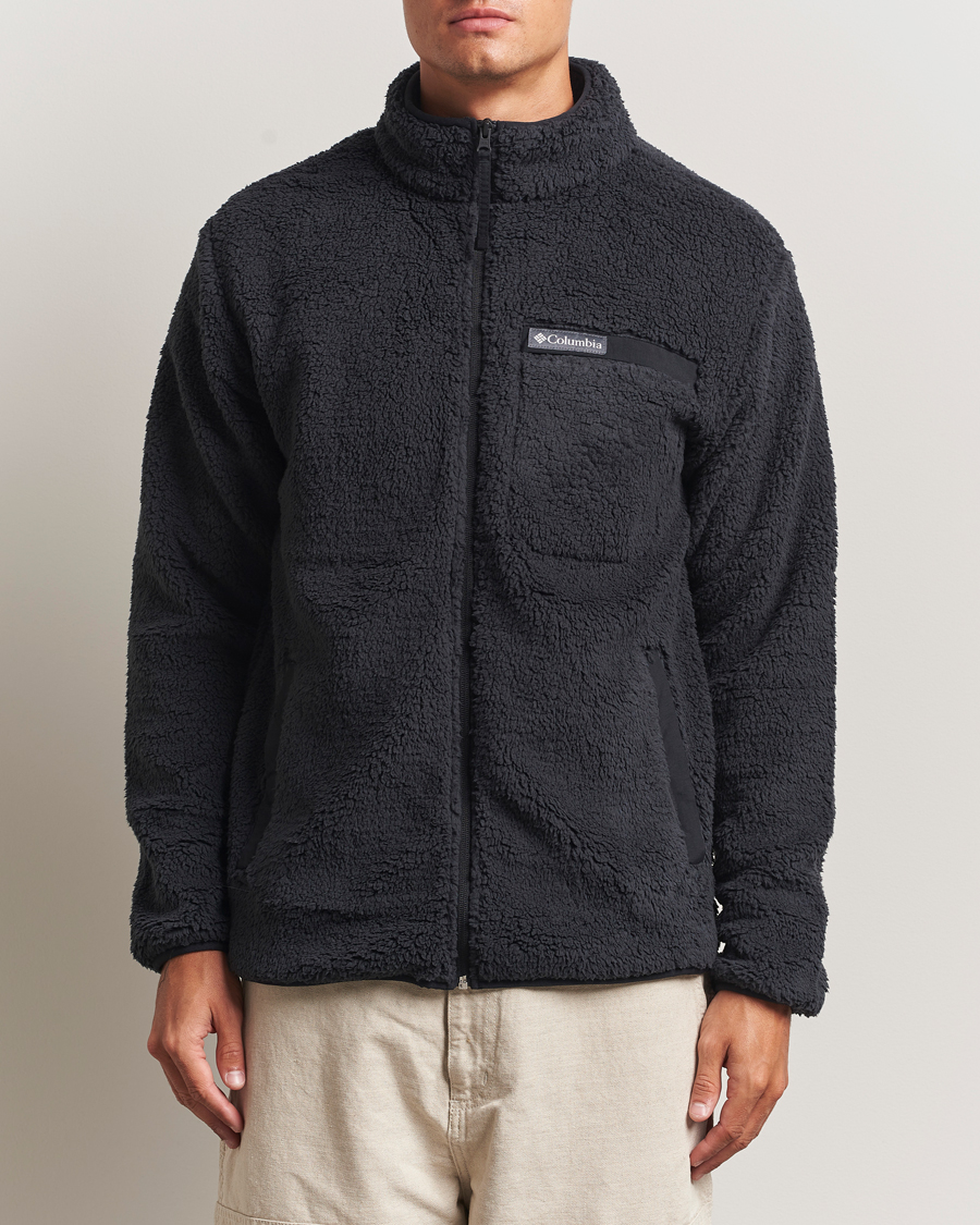 Heren | Truien | Columbia | Rugged Ridge High Pile Full Zip Black