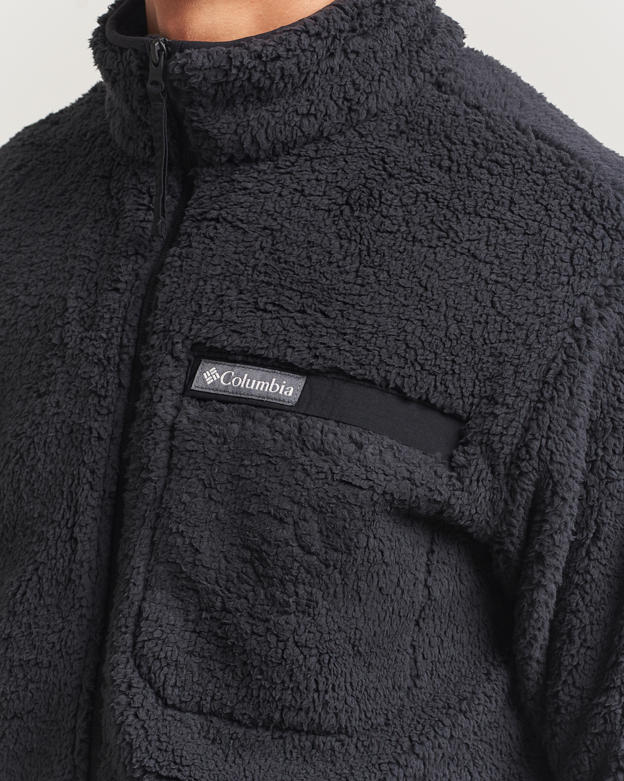 Heren | Truien | Columbia | Rugged Ridge High Pile Full Zip Black